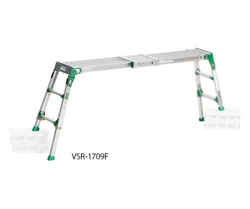 61-4443-53　［Discontinued］Aluminum Scaffolding( with Expandable Top Panel & Leg), Top foot Plate Hight:0.60～0.86m　VSR-1409F
