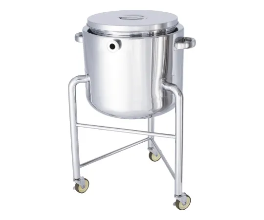 62-8610-72 Hopper Type Pressure Jacket Stainless Steel Universal Container with Leg 20L HT-ST-TJ-L-30