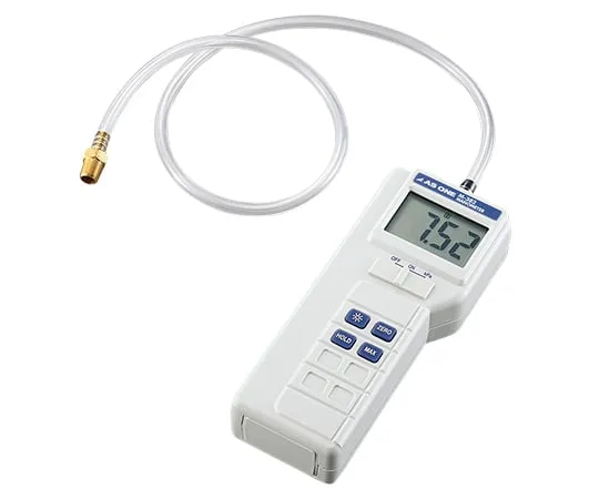1-6121-01-57　［Discontinued］Digital manometer (gauge pressure gauge) with Chinese Calibration Certificate　M-382