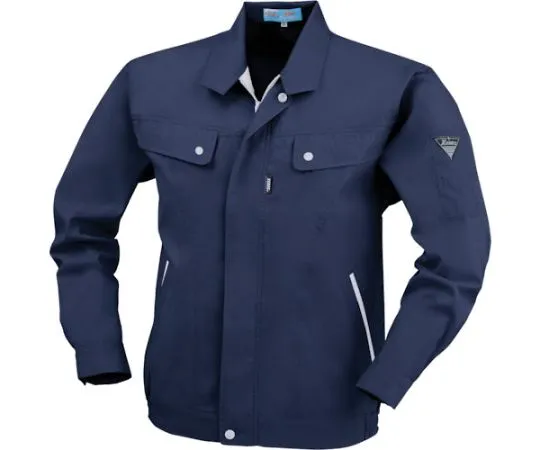 65-8456-32 Long Sleeve Blouson Navy 3L 5040-10-3L