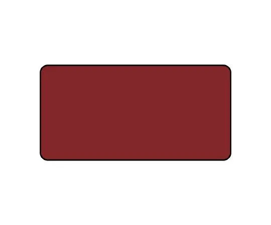 62-6121-97 JIS Piping Identification Sticker AS Type (Plain) Dark Red Plain (Large) 1 Set (10 Sheets) AS-2-30L