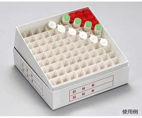 63-2985-73　［Discontinued］100 Holes Freeze Box Water Repellent Paper (for 1.5/2.0ml)　95.100A