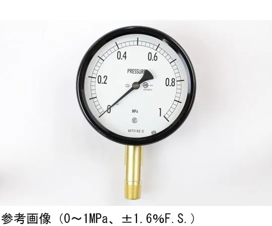 65-4304-28-20 Sealed Pressure Gauge (100Φ) Vertical A Frame with 0.1 MPa Inspection Certificate BE12-181