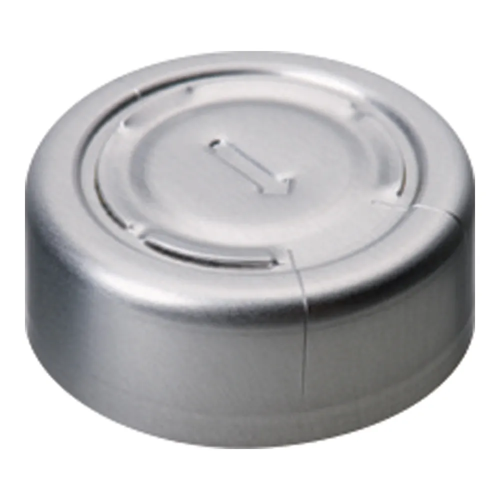4-5156-11 Cap for ND 20 Crimp Vials (Aluminum Cap/PTFE Seal) 100 pcs 7060471