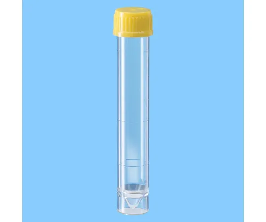 63-2977-96 V-Base Self-standing Tube Yellow Cap 10ml 60.9921.830