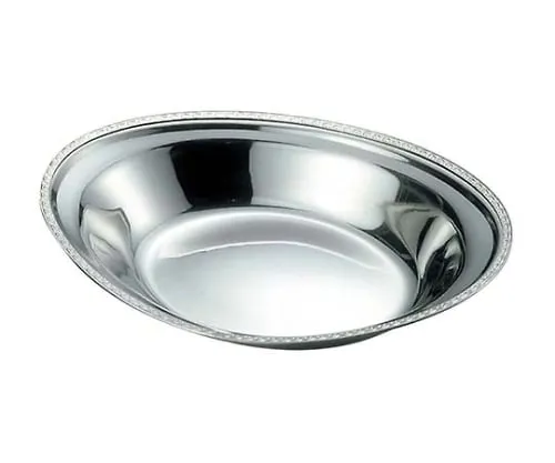 61-6842-06 IKD 18-8 Ripple Baker Dish 10.5 inch 1448600