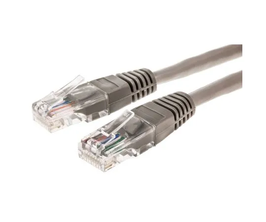 63-4786-17 RS Pro Grey Cat5e Cable U/UTP, 1m Male RJ45/Male RJ45 405-5379