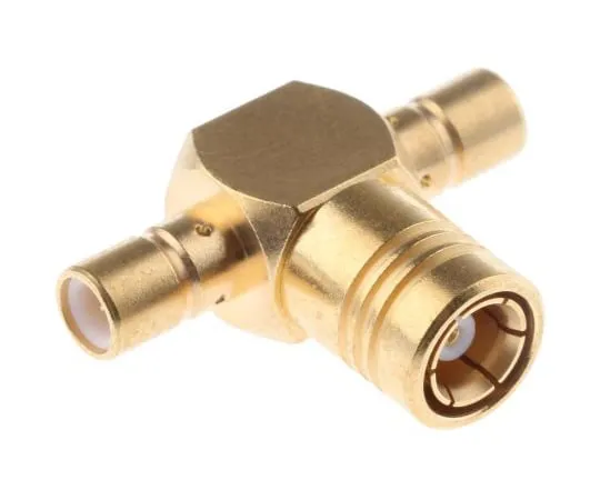 63-4755-51 Tee 50Ω RF Adapter SMB Socket to SMB Plug 0 → 4GHz R114780000W
