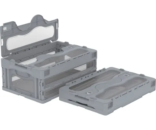 67-7112-94 Folding Container C-30B Light Gray/Transparent 55903000GL802TM