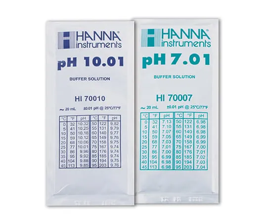 64-0974-22 Standard Liquid for Alkaline Calibration (pH 10.01, pH 7.01) 3 sets 73034