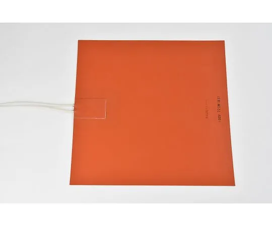 64-3420-98　Silicon Rubber Heater [With Double-sided Tape, Lead Wire Extension 1m] 100V 720W 300mm x 300mm　SR100-720-300-300-P-L1