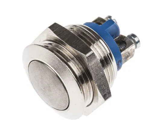 63-4751-41 APEM Single Pole Single Throw (SPST) Momentary Push Button Switch, 16.2 (Dia.)mm, Panel Mount, 24/48V dc AV1630C910
