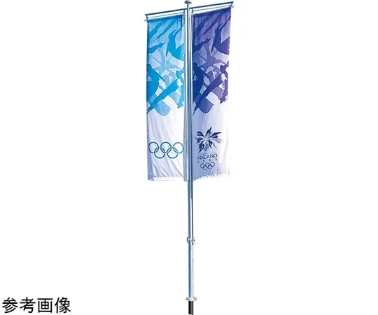 65-1805-45 Banner Pole Embedded Bpb Type (2-Sided Mounting) H5M BPB-5U