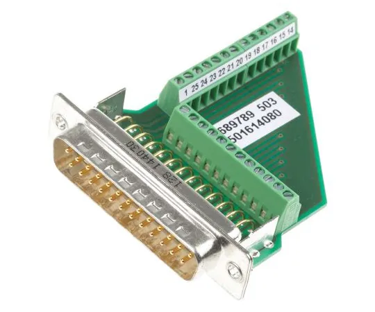 63-4831-24 Phoenix Contact VS-25 Series 25 Way Straight Male Screw Terminal D-sub Connector 1689789