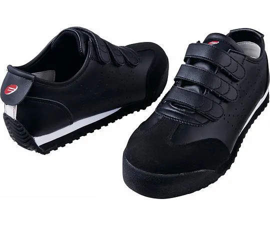 64-0988-10 Safety Shoes Velcro Black 22.0 cm S4172