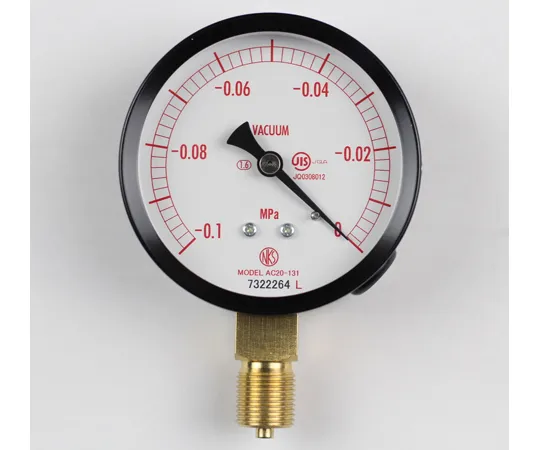 65-4276-31 Normal Pressure Gauge (Φ75) Vacuum Gauge (Negative Pressure Gauge) Vertical A Frame -0.1~0 MPa AC20-131
