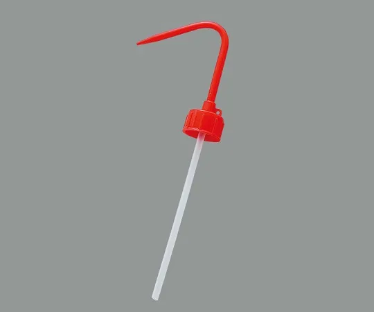 63-1280-05 Polyethylene Wash Bottle Nozzle Set for 100 mL Red 0174R