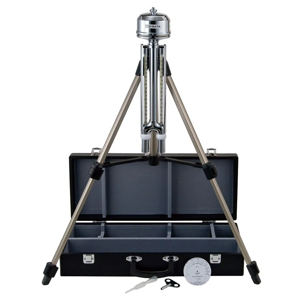 61-4432-95　［Discontinued］Assmann Ventilated Psychrometer Wind-Up Type Set　080310-01