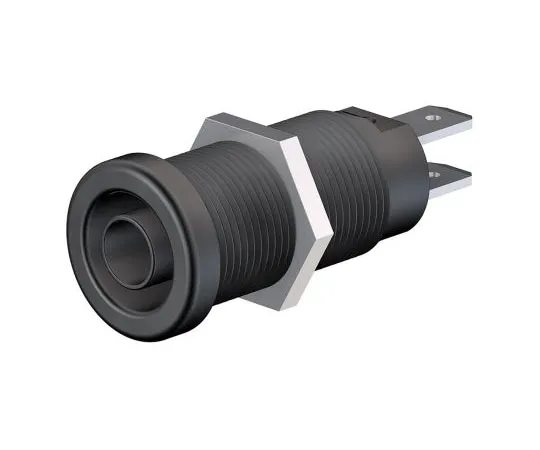 63-4737-38 Black double contact shrouded socket,4mm 66.9131-21