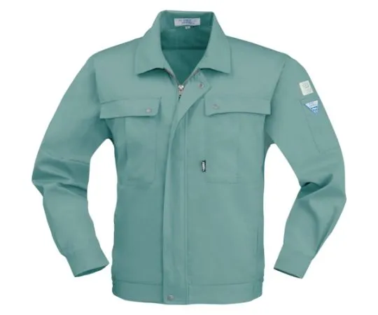 65-8525-58 Long Sleeve Blouson Green 3L 9294-60-3L