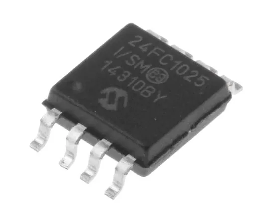 63-4932-41 Microchip, 1Mbit Serial EEPROM Memory, 400ns 8-Pin SOIJ I2C 24FC1025-I/SM