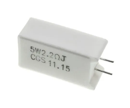 63-4723-94 TE Connectivity 2.2Ω 5W Wirewound Resistor ±5% ±300ppm/°C SQMW52R2J