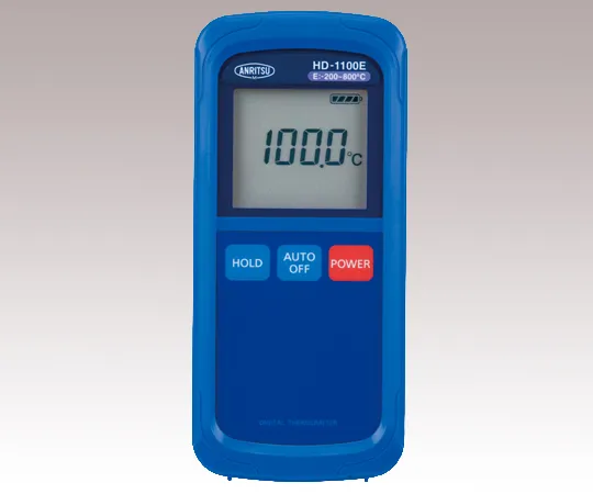 2-1082-01-56　［Discontinued］Handy Type Thermometer Basic E Thermocouple -200 to + 800℃ with English Calibration Certificate　HD-1100E