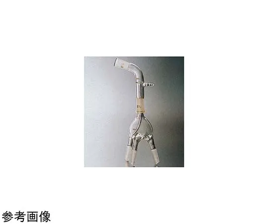65-6836-54 Dividing Receiver 15/25-15/25 Regular Sliding Set, for Reducing Pressure, Curved Tube Angle 105°, 3 Pairs 1848-01-1
