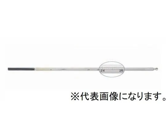 65-6873-88 JIS Standard Thermometer (JIS Standard B7414-A) Fully Submerged Type Specification JC-1601