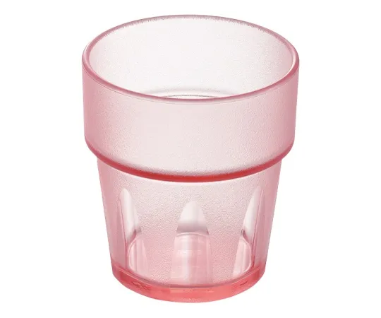 62-2922-61 Clear Tableware King Tumbler 260 mL (Pink) TR-804P