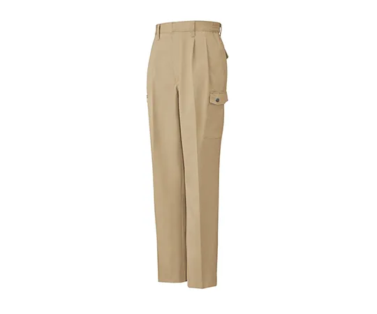 63-1799-37　［Discontinued］Two-tuck Work Pants Beige　5674-13-M