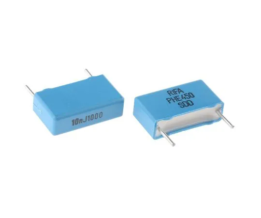 63-4869-89 KEMET 10nF Polypropylene Capacitor PP 1 kV dc, 600 V ac ±5% Tolerance Through Hole PHE450 Series PHE450PB5100JR06