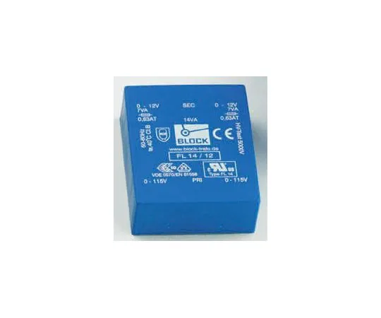 63-4724-91 6V ac 2 Output Through Hole PCB Transformer, 24VA FL 24/6
