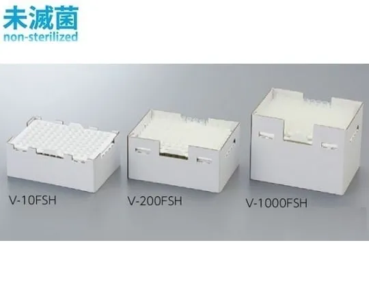 3-6632-01　［Discontinued］Violamo(R) Sakura Tip Spare Plate for Rack Pack 10μl　V-10RS