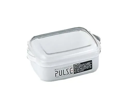 61-6572-95 Microwave Container Pulse Range Square PL-1001 White 5648500