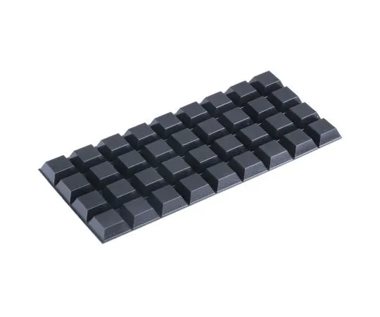 63-4748-86 3M Tapered Square Anti Vibration Feet SJ5023 BLACK ,20.5mm dia. Natural Rubber +66°C -34°C SJ5023 BLACK