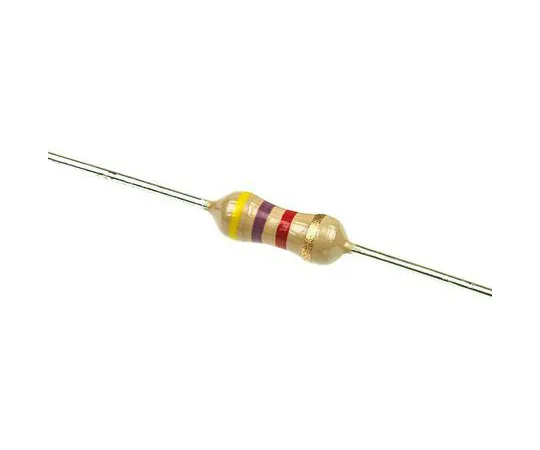 63-4707-87 TE Connectivity 4.7kΩ 0.33W Carbon Film Resistor ±5% -1200 → 0ppm/°C CFR25J4K7
