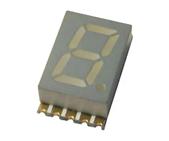 63-4892-92 KCSA03-105 Kingbright 7-Segment LED Display, CA Red 27 mcd RH DP 7.6mm KCSA03-105