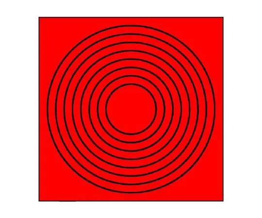 62-6131-49 Gauge Marker Circular Red 446-85