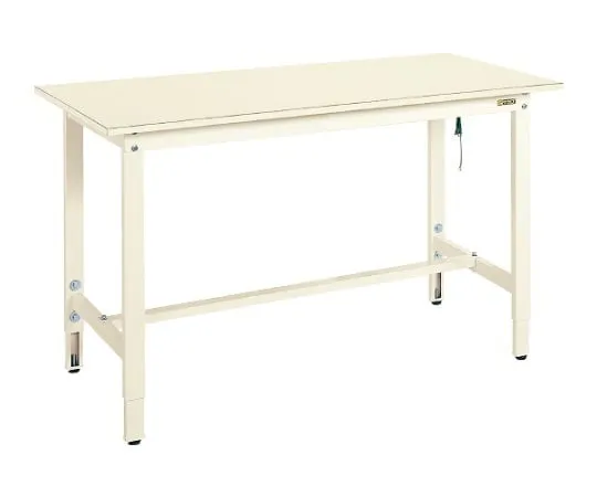 61-9832-41　［Discontinued］Antistatic Mat-Covered Height Adjustment Workbench DSS-127I　DSS-127I