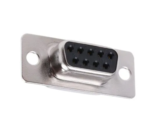 63-4887-88 Hirose HD Series Panel Mount, 9 Pin D-sub Connector Socket, Shell Size E HDEB-9S(05)