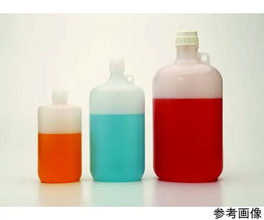64-7656-65 Narrow Mouth Round Bottle (PPCO) 2 L 2203-0005JP