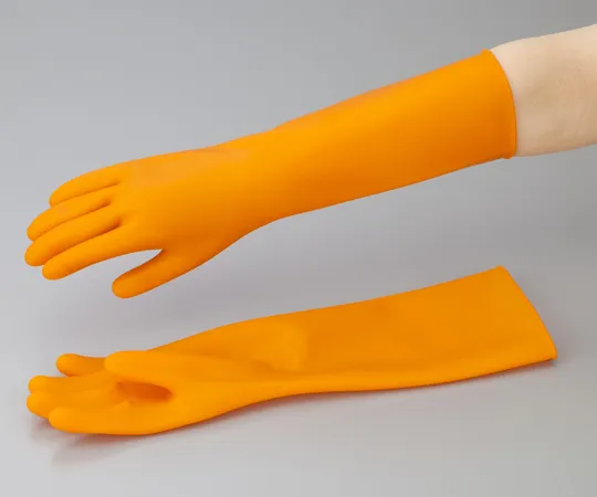 1-965-01　［Discontinued］Chemical Resistant Latex Glove For Clean Room Clean Pack 7 Inches SS　AK1815/OS