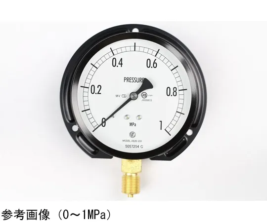 65-4287-59 Normal Pressure Gauge (Φ100) Vertical B Frame for Steam and Vibration Resistance 0.6 MPa AE20-231