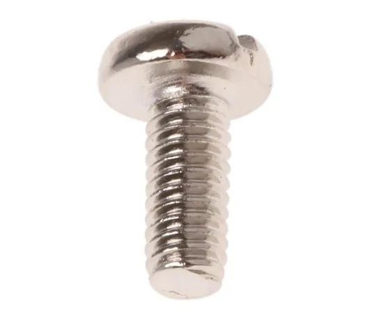 63-4816-25 RS Pro, M2.5 Pan Head, 6mm Brass Slot Nickel Plated0.45 482-8464