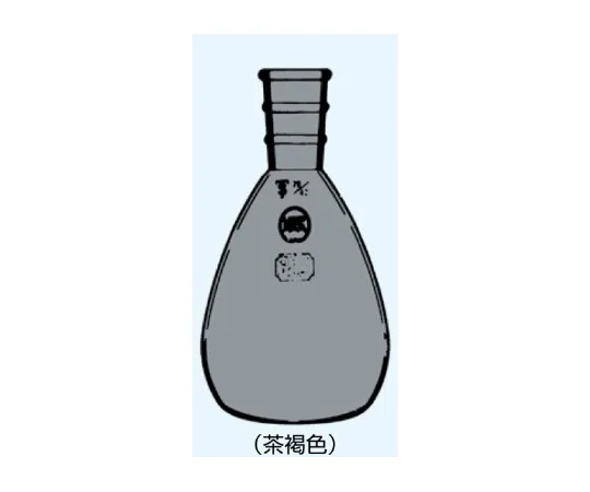 65-8667-64 Maeda Flask (Flat Bottom) Brown 100 mL Sliding Part 15/25 019-15100T