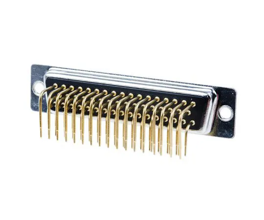 63-4858-81 RS PRO 50 Way Right Angle Through Hole PCB D-sub Connector Socket, 2.77mm Pitch 528-3749