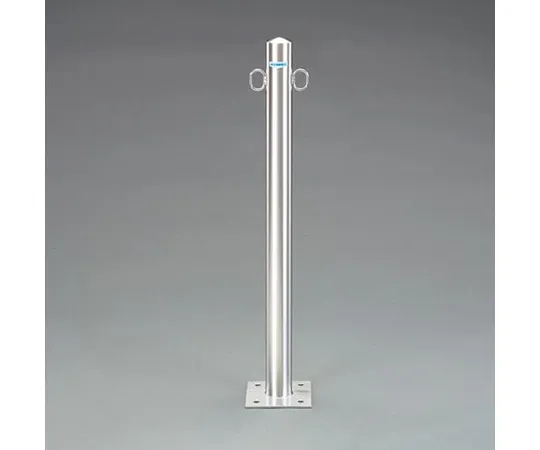 64-7982-54 Barricade Stand (Stainless Steel, with Hook) φ 60.5 x 850 mm EA983FK-111