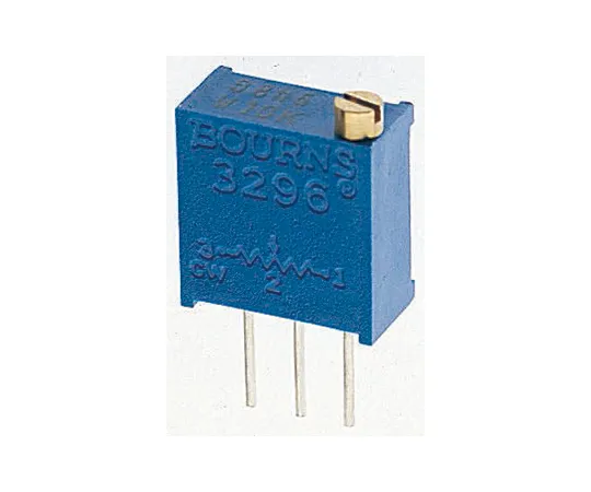 63-4850-39 100Ω Through Hole Trimmer Potentiometer 0.5W Top Adjust Bourns 3296 Series 3296W-1-101LF