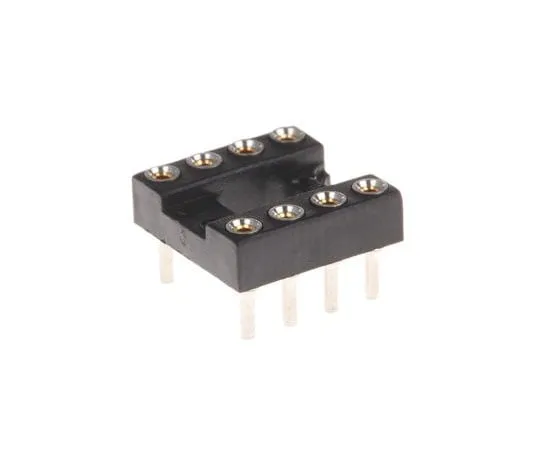 63-4737-47 Winslow 2.54mm Pitch Vertical 8 Way, Through Hole Turned Pin Open Frame IC Dip Socket, 3A W30508SFTRC